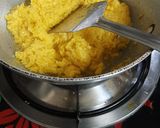 A picture of step 2 of Corn Burfi (Butter ki burfi).