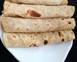A picture of step 14 of Soft layered chapatti.