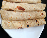 A picture of step 14 of Soft layered chapatti.