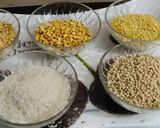 Dal dosa(mung,tooar,arahar and chana dal) रेसिपी चरण 1 फोटो