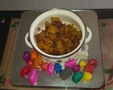 A picture of step 5 of Pumpkin ki sabji.