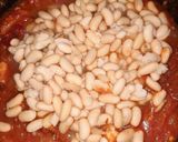 Foto del paso 4 de la receta: Pasta fagiolli (fideos con porotos y salsa)