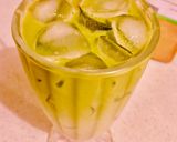 Hình bước làm 7 của món Matcha Iced Latte