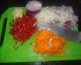 Foto del paso 1 de la receta: Spaetzle y Goulash, qué sociedad