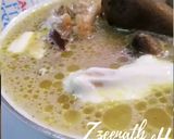 A picture of step 4 of Hyderabadi Malai Paaye.