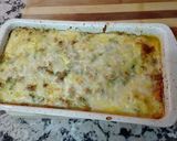 Foto del paso 3 de la receta: Pastel de brócoli y salmón con almejas