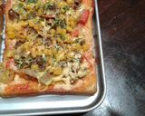 Foto langkah ke 9 dari resep Pizza roti tawar Simple.