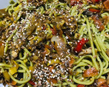 Foto del paso 5 de la receta: Spaghettis vegetarianos ♥️