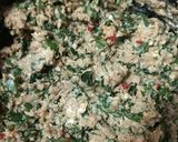 Foto del paso 2 de la receta: Hamburguesas de soja y espinaca