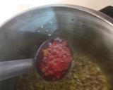 A picture of step 2 of Chana dal.