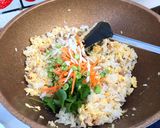 รูปขั้นตอนการทำที่ 3 ของ ข้าวเหนียวผัดผักรวม #กินผักรักสุขภาพ4
