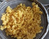 A picture of step 2 of Motichur laddu.