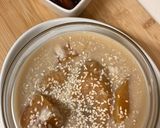 A picture of step 3 of Sweet Pumpkin Soup (appetizers) -- Kolak PiLa (Pisang Labu).