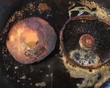 A picture of step 2 of California Farm Portobello Wagyu Hamburger.
