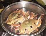 Foto langkah ke 1 dari resep Kepiting 🦀 pedas gurih (kare kepiting) gule kepiting keto friendly.