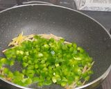 A picture of step 4 of Appam Manchurian.