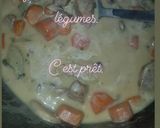 A picture of step 8 of Blanquette de Veau.
