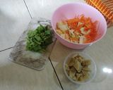 Foto langkah ke 1 dari resep Tumis Sayur Sawi dan Wortel.