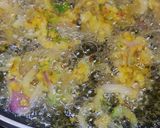 A picture of step 6 of Crispy Onion fritters.