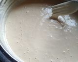 A picture of step 3 of Eggless mini pancake.