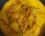 Foto del paso 4 de la receta: Tortilla de calabacín con bacon