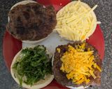 A picture of step 4 of Angus beef burgers 🍔.