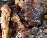 Gambar langkah 5 resipi Daging Kicap Tumis Asam.