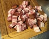 Une image de l'étape 3 de Soupe de légumes au lard et jus d'agneau.