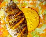 A picture of step 4 of Painted Fish #MyStapleFoodContest.