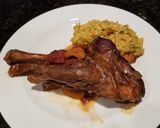 A picture of step 8 of Lamb - Osso Buco Style.