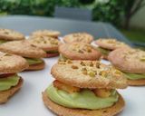 Une image de l'étape 2 de Biscuits dacquoise pistache et abricots.