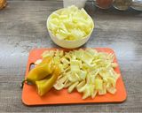 Babos lecsó recept fázis 3 fotója
