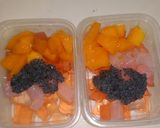 Foto langkah ke 5 dari resep MANGO chesse milk.