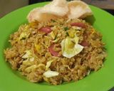 Foto langkah ke 6 dari resep Nasi Goreng Ebi Bumbu Rempah.