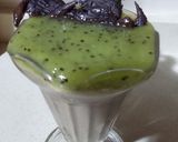 Foto del paso 1 de la receta: Copa café y kiwi con adorno de chocolate