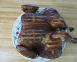 A picture of step 5 of Lee's Hickory Smoked Lemon Pepper Chicken.
