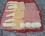 Foto del paso 4 de la receta: Arrollado de carne relleno con papas al horno