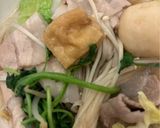 Hình bước làm 3 của món Lẩu thịt rau củ