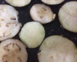 A picture of step 3 of Brinjal cheese roll.