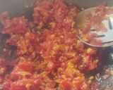 A picture of step 2 of Gajar Halwa.