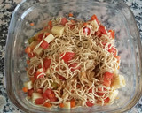 Foto del paso 3 de la receta: Ensalada de noodles con vegetales, gruyere y salsa teriyaki