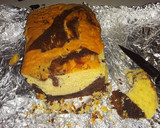 A picture of step 5 of Simple Marble Cake.