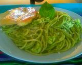 Foto del paso 5 de la receta: Tallarines al Pesto Peruano
