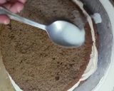 A picture of step 5 of Chocolate theme cake.