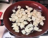 A picture of step 3 of Sonoran-Style Migas (Tortillas with Eggs).