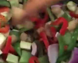 Foto del paso 6 de la receta: Arroz seco de verduras (calabacín, berenjena 🍆 pimientos 🫑...y pollo al ajillo