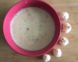 A picture of step 4 of Makhana kheer.