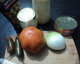 Foto del paso 1 de la receta: Atún para año nuevo a la mexicana con aceitunas las Correa