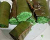 Foto langkah ke 5 dari resep Kue Putu Bambu (Pakai Cetakan Daun).