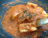 A picture of step 3 of Paneer Butter.